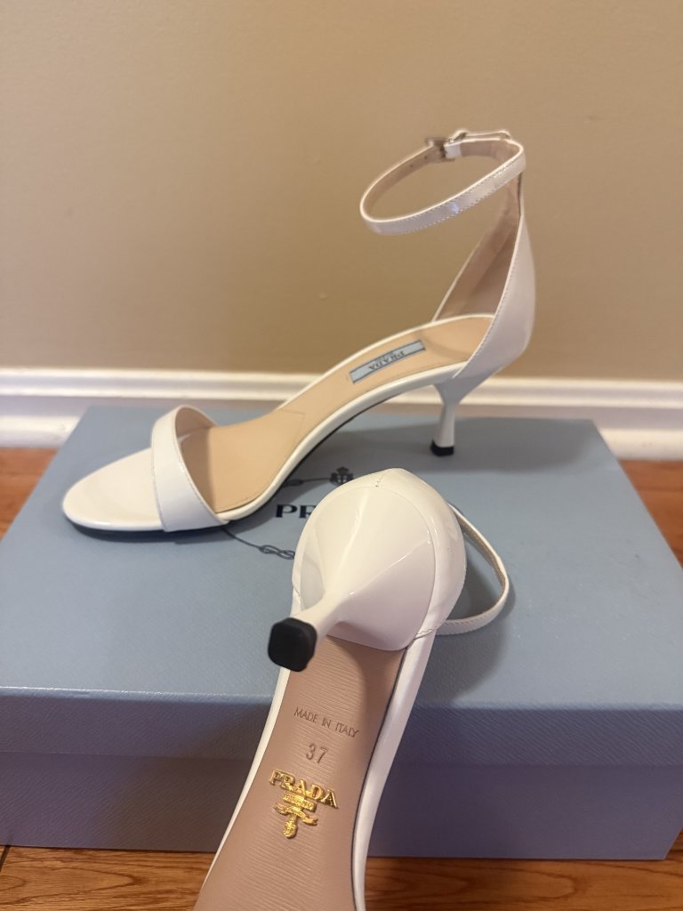 Prada Sandals White Size 37 — image 5 of 5